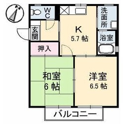 リバーライフ三井　Ｃ棟の物件間取画像